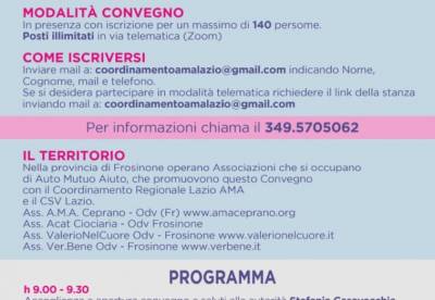 2° Secondo Convegno Regionale dell'Auto Mutuo Aiuto